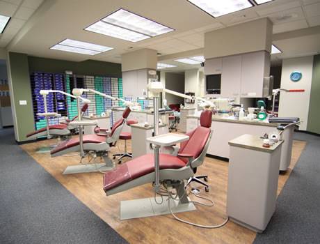 The modern dental bays located inside Zuroff Orthodontic Care